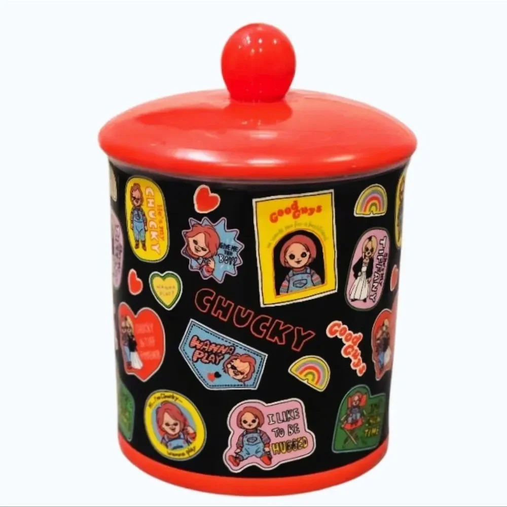 Silver Buffalo Chucky & Tiffany Cookie Jar‎